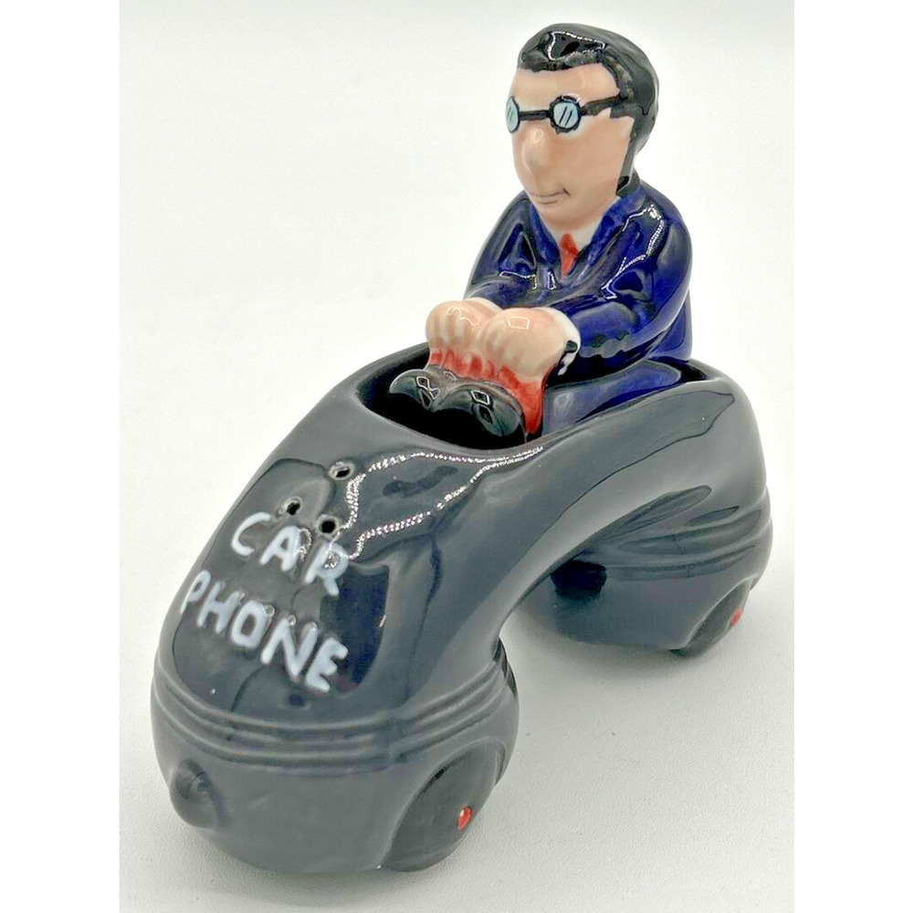 Vintage Car Phone Salt & Pepper Shakers Set SKU PB208